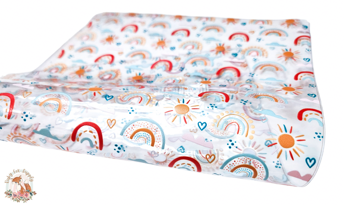 Rainbows and Suns Printed Jelly sheet