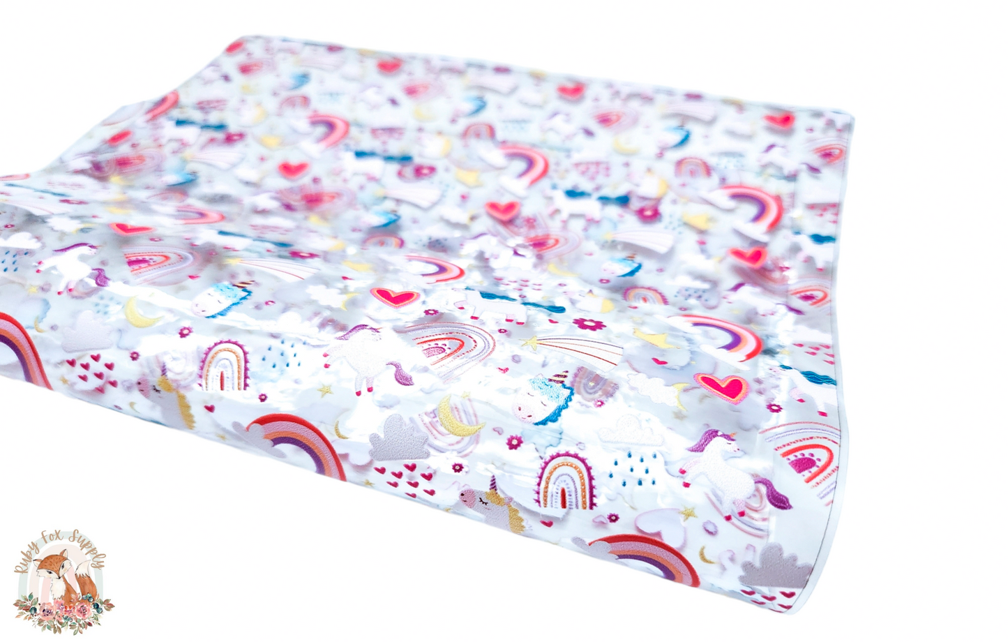 Unicorns and Rainbows Printed Jelly sheet