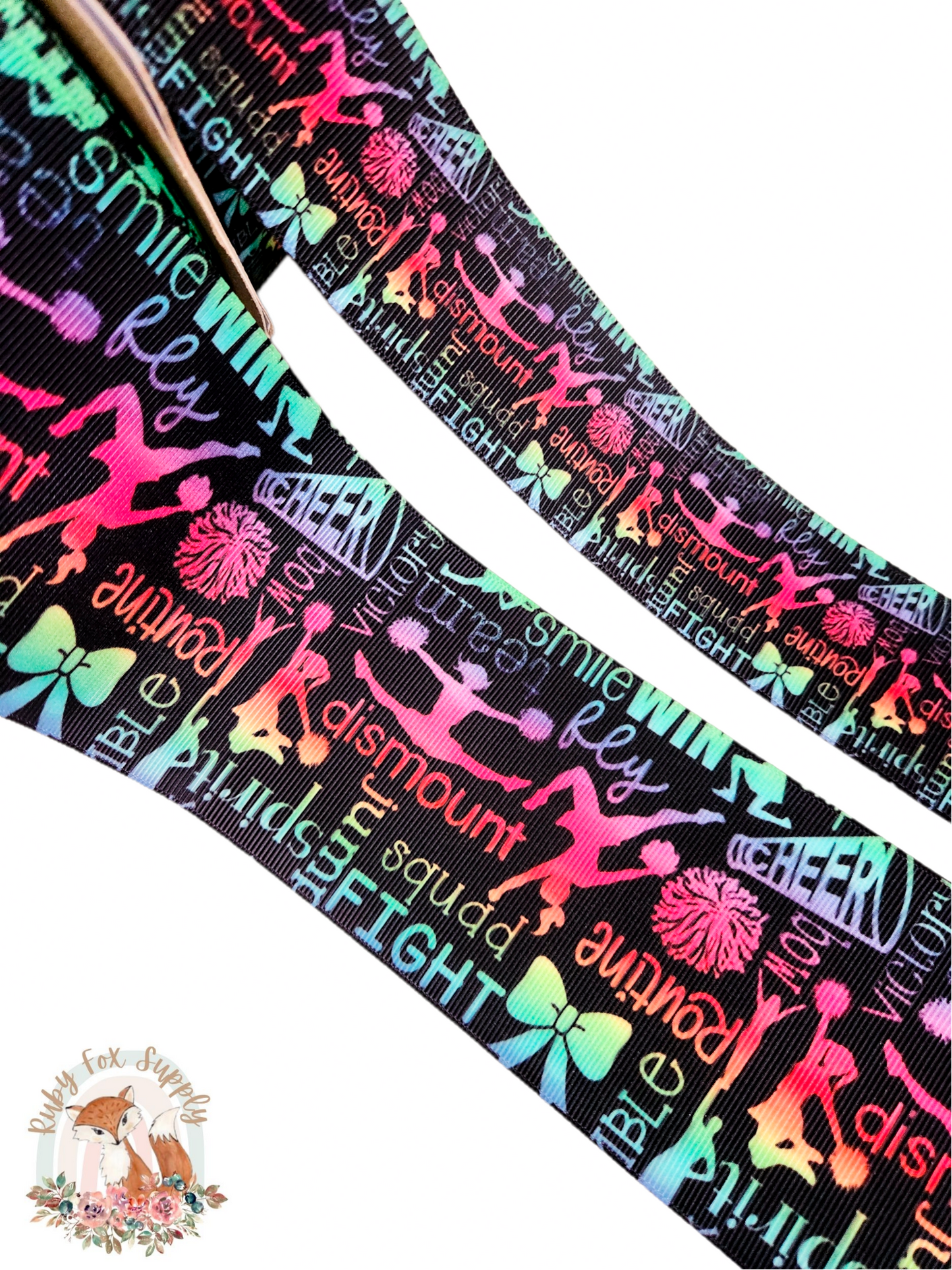 Cheer 3"/1.5" Ribbon