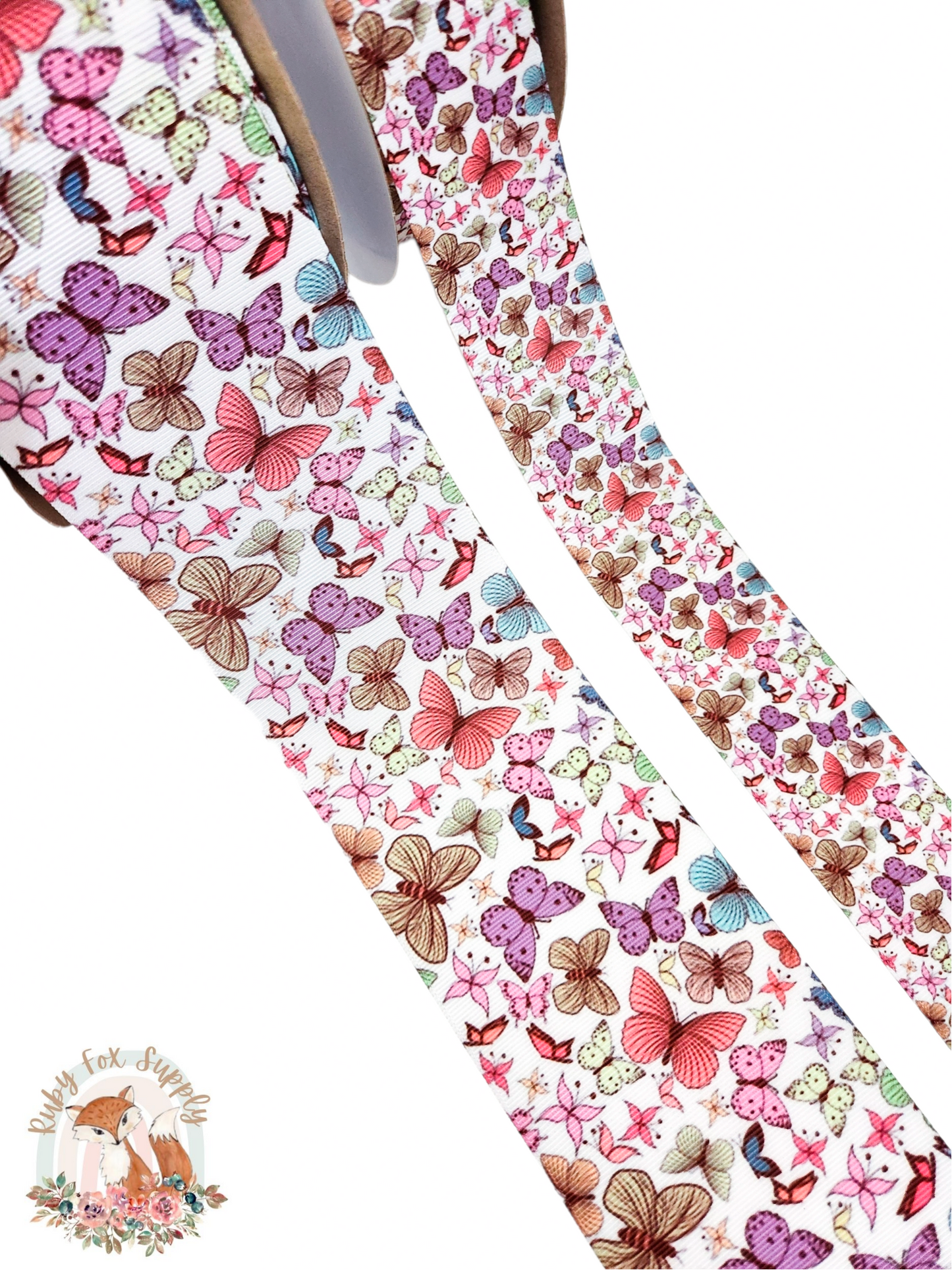 Pretty Butterfly 3"/1.5" Ribbon