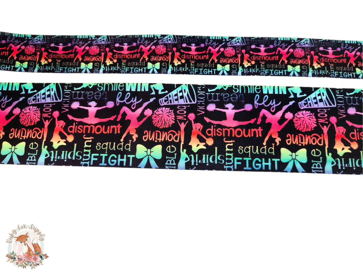 Cheer 3"/1.5" Ribbon