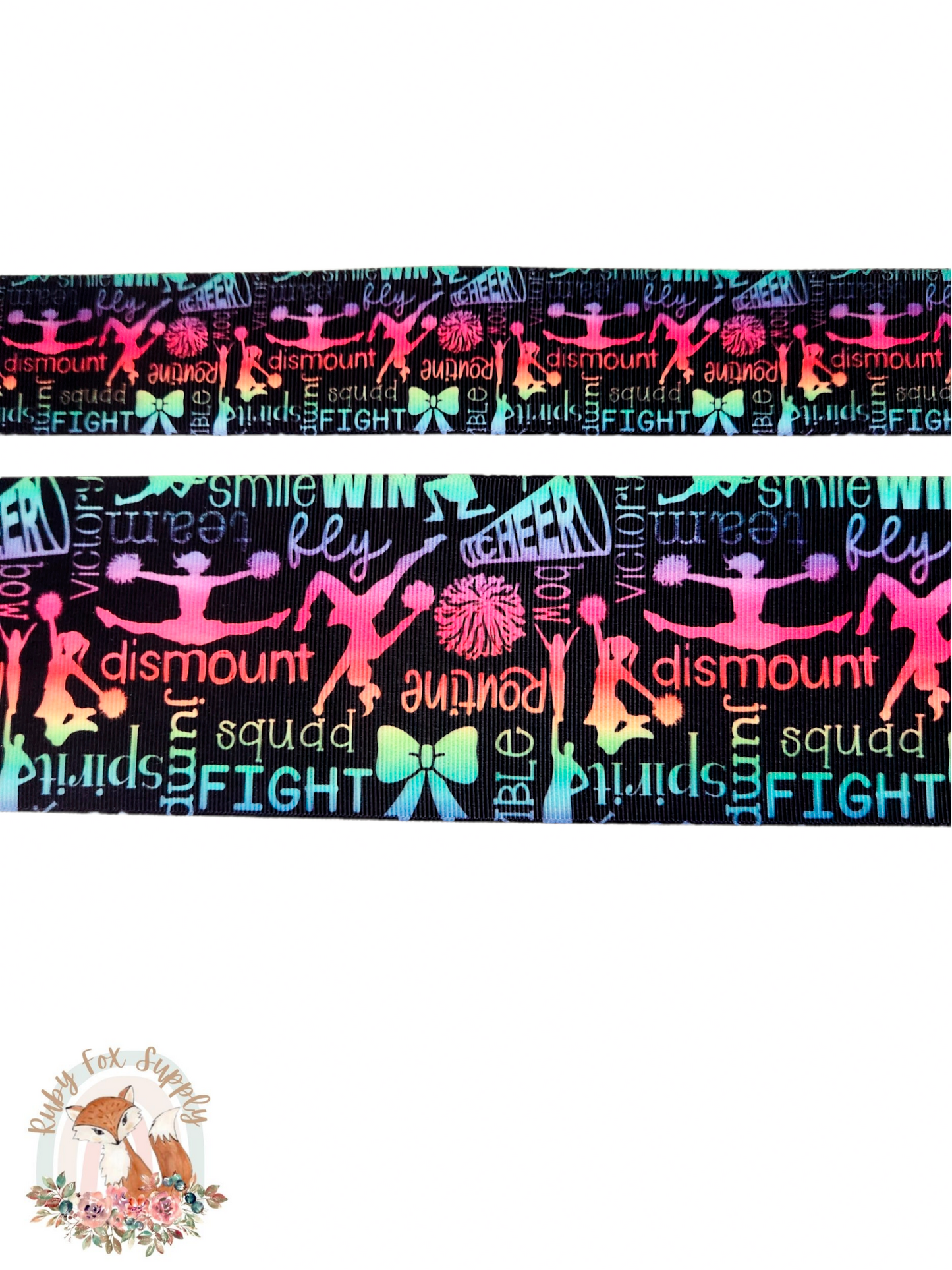 Cheer 3"/1.5" Ribbon