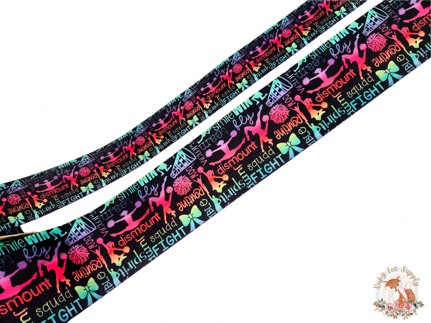Cheer 3"/1.5" Ribbon