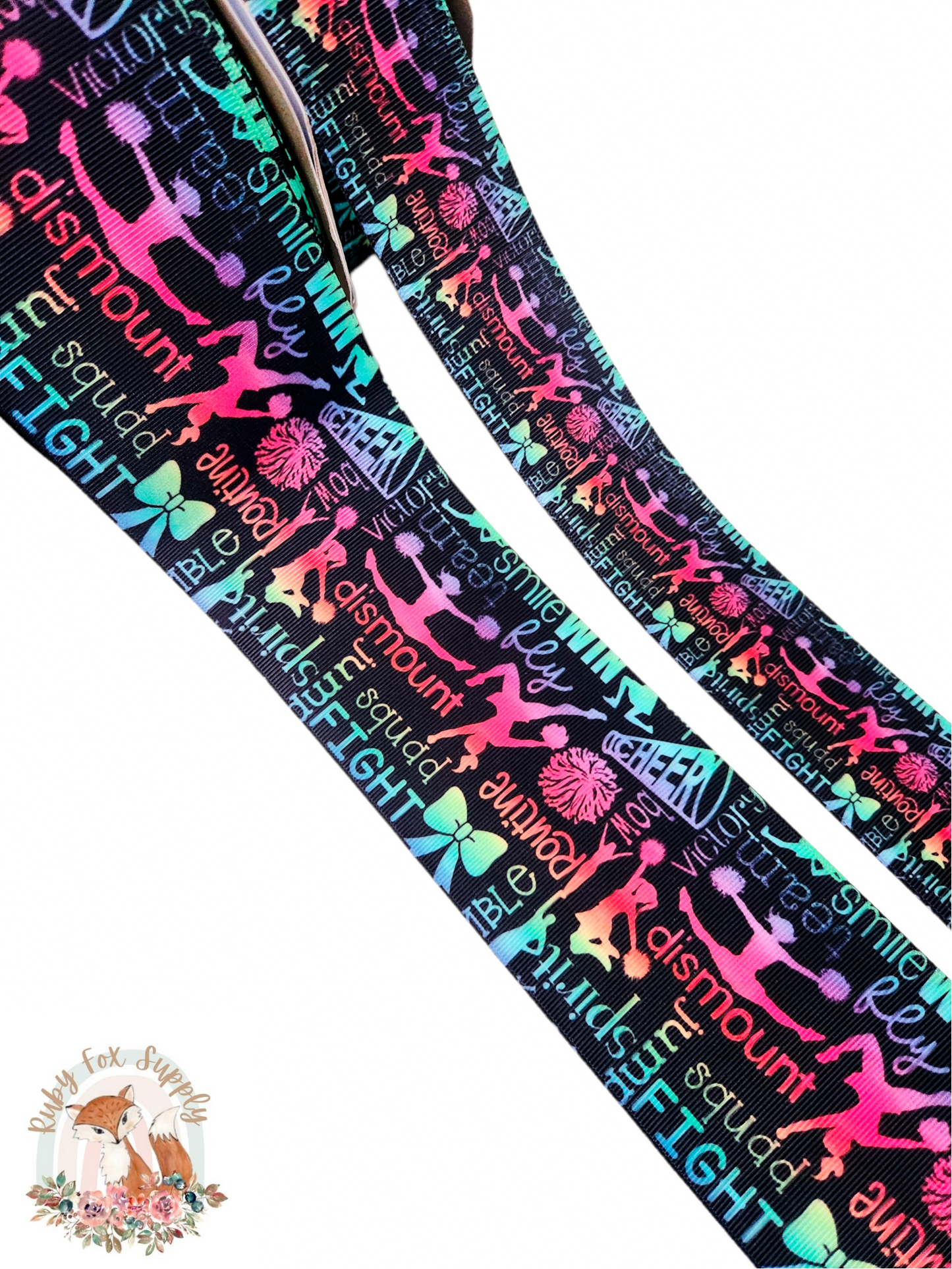 Cheer 3"/1.5" Ribbon