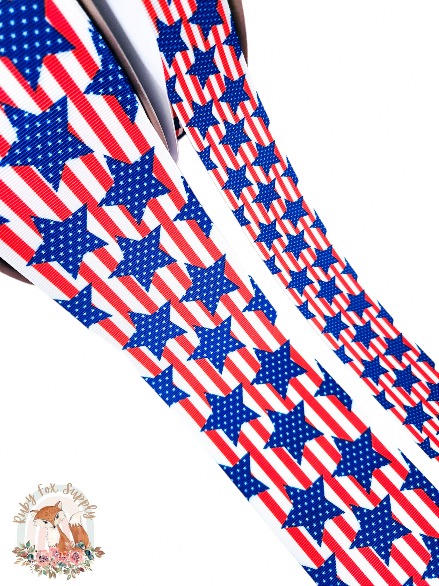 Stars and Stripes 3"/1.5" Ribbon