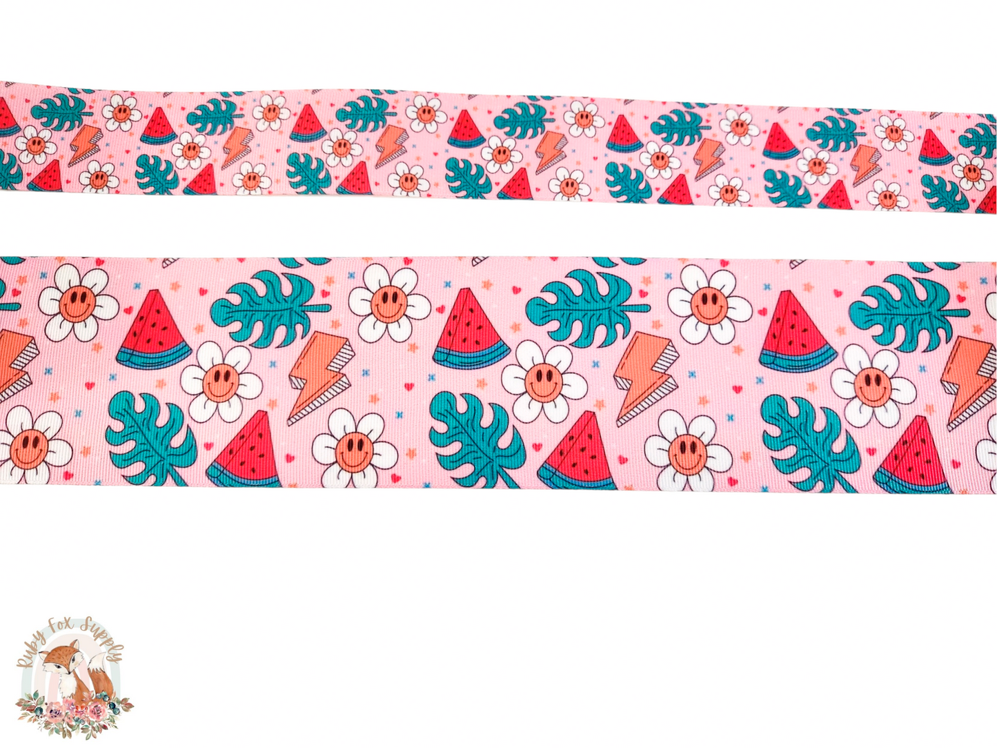 Retro Summer 3"/1.5" Ribbon