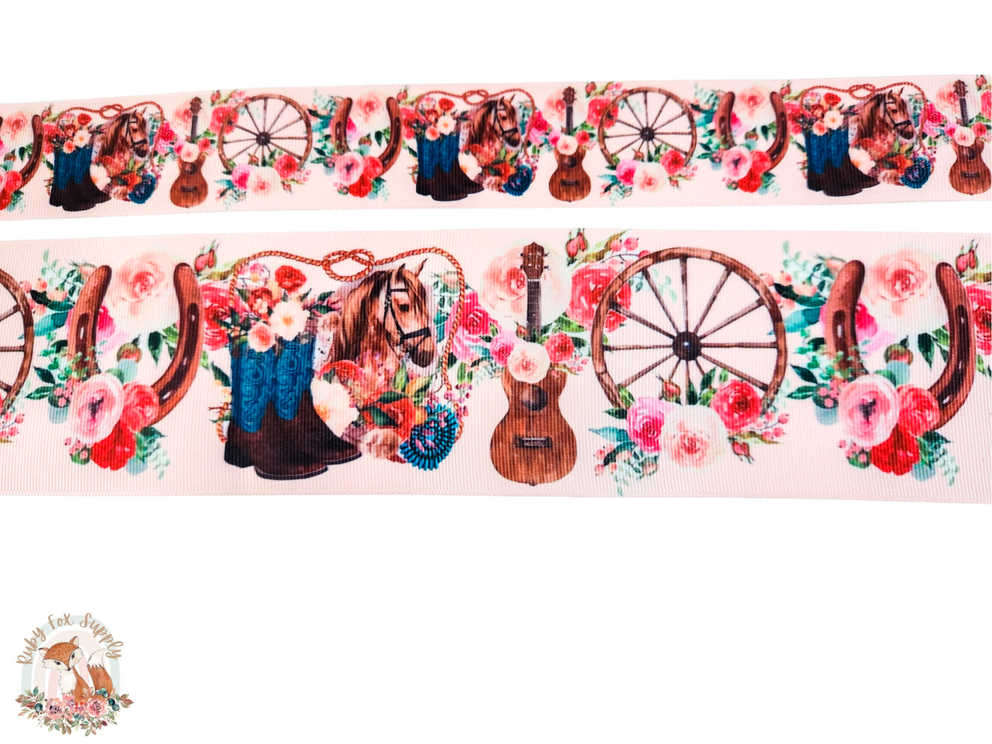 Pretty Western Icons 3"/1.5" Ribbon