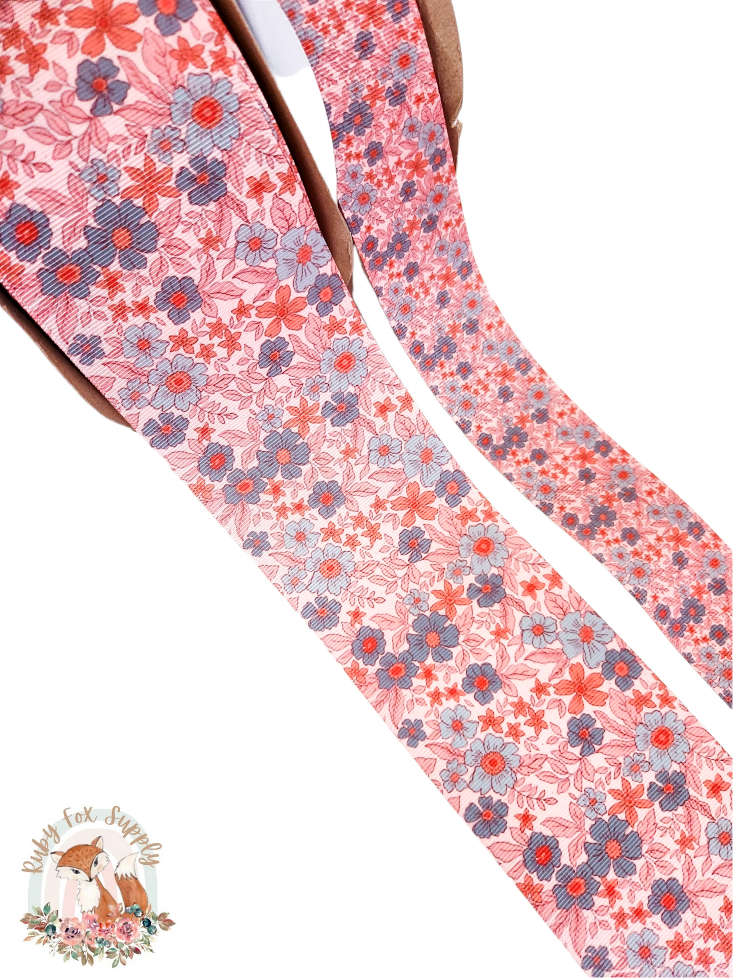 Boho Floral 3"/1.5" Ribbon