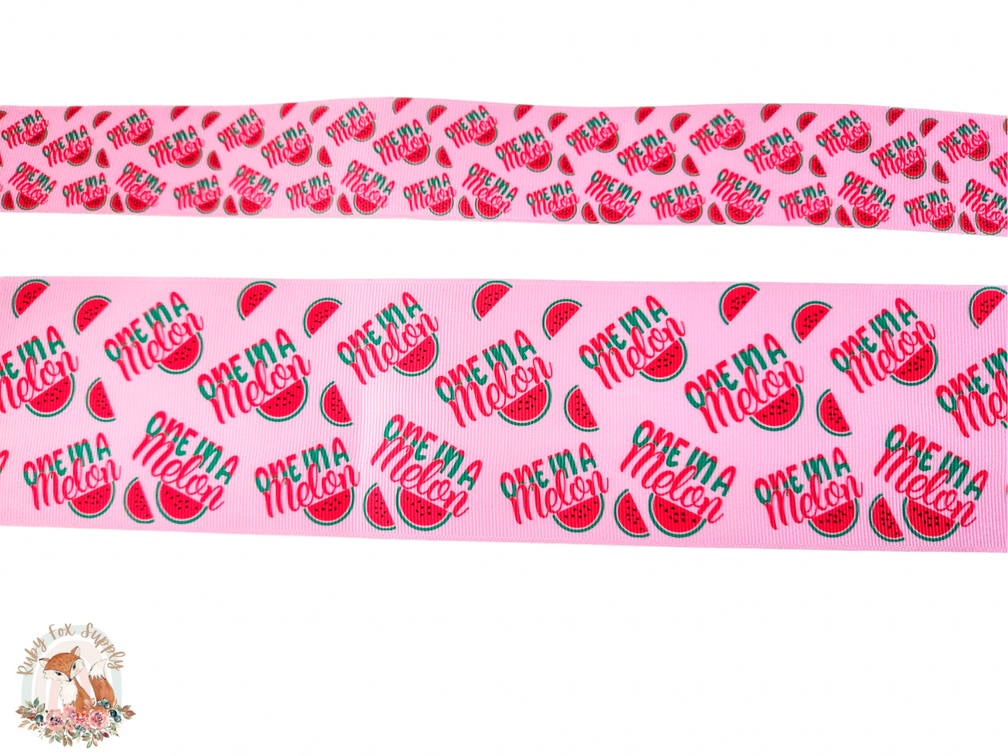 One in a Melon 3"/1.5" Ribbon