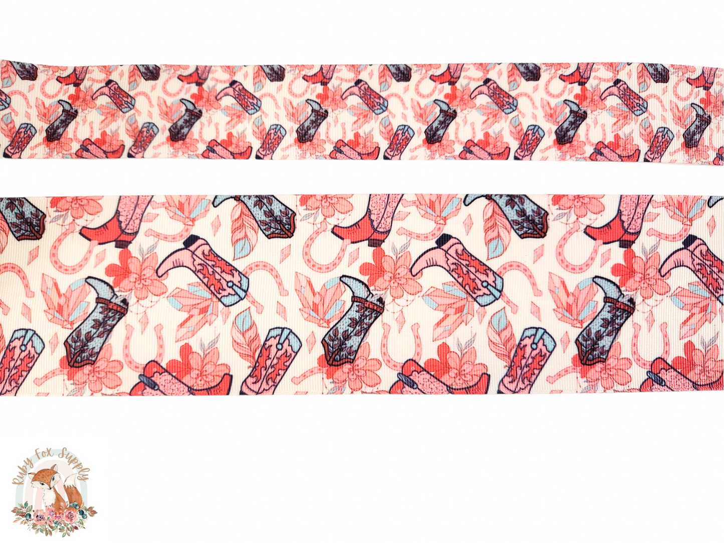 Pretty Boots 3"/1.5" Ribbon