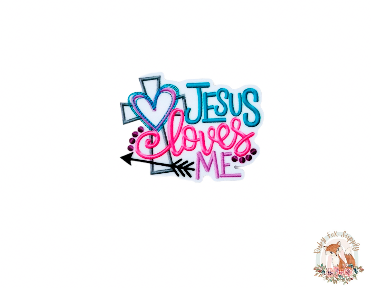 Jesus Loves Me Resin