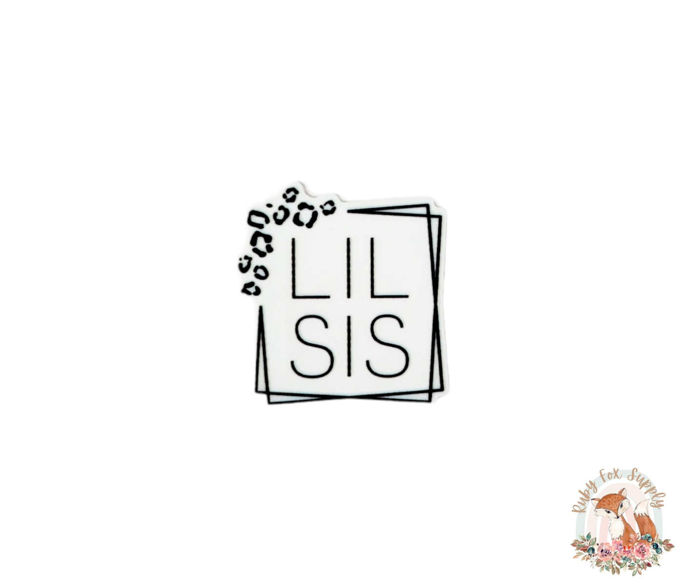 Lil Sis Square Resin