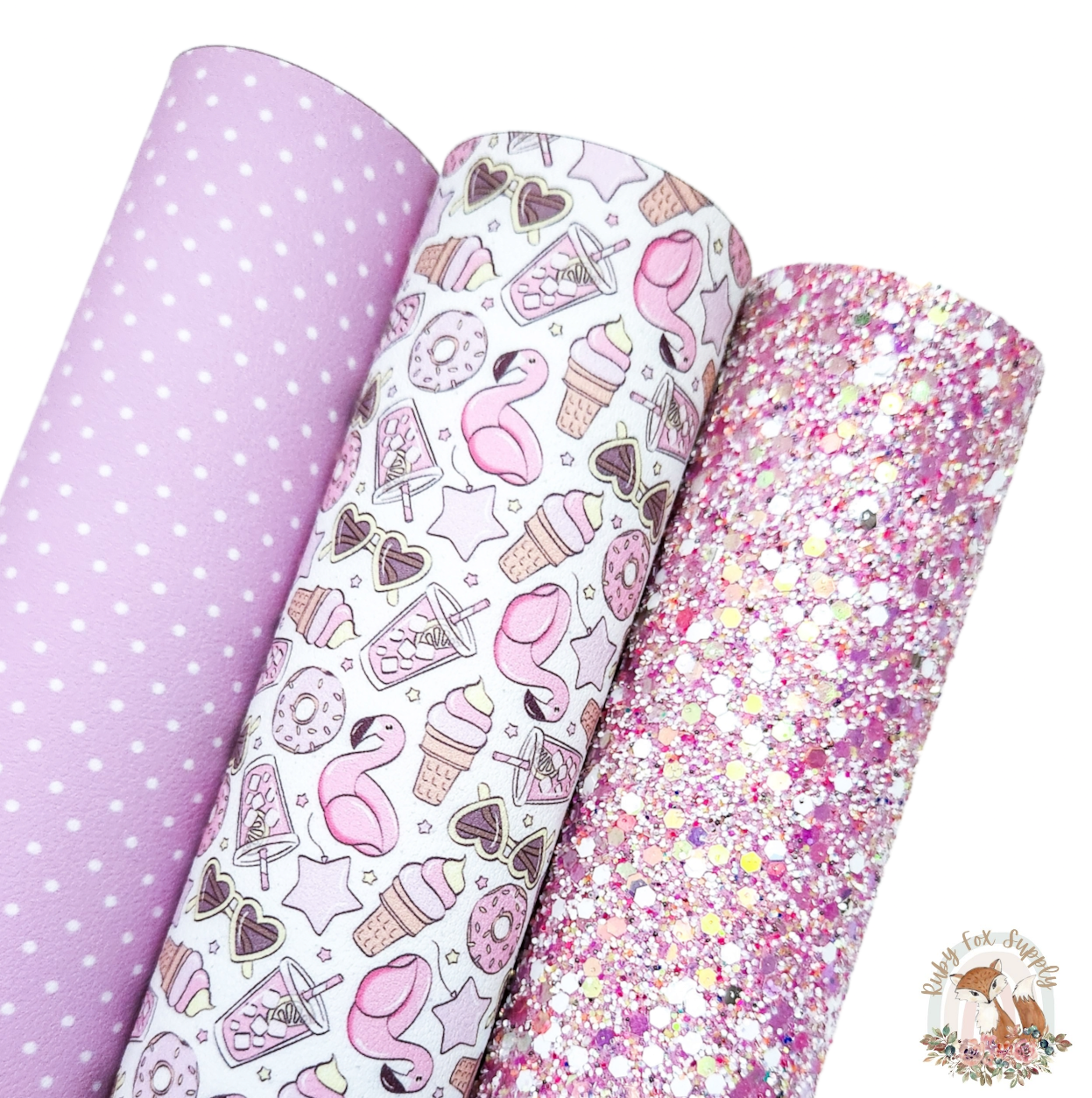 Purple Pink Pool Icons Set