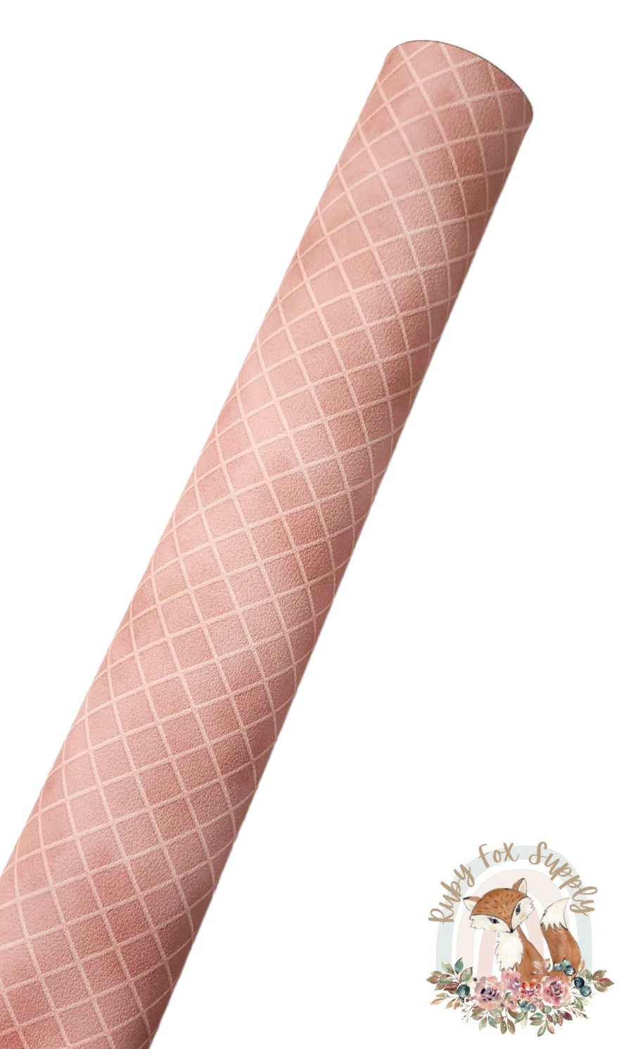 Chocolate Waffle Cone 9x12 faux leather sheet