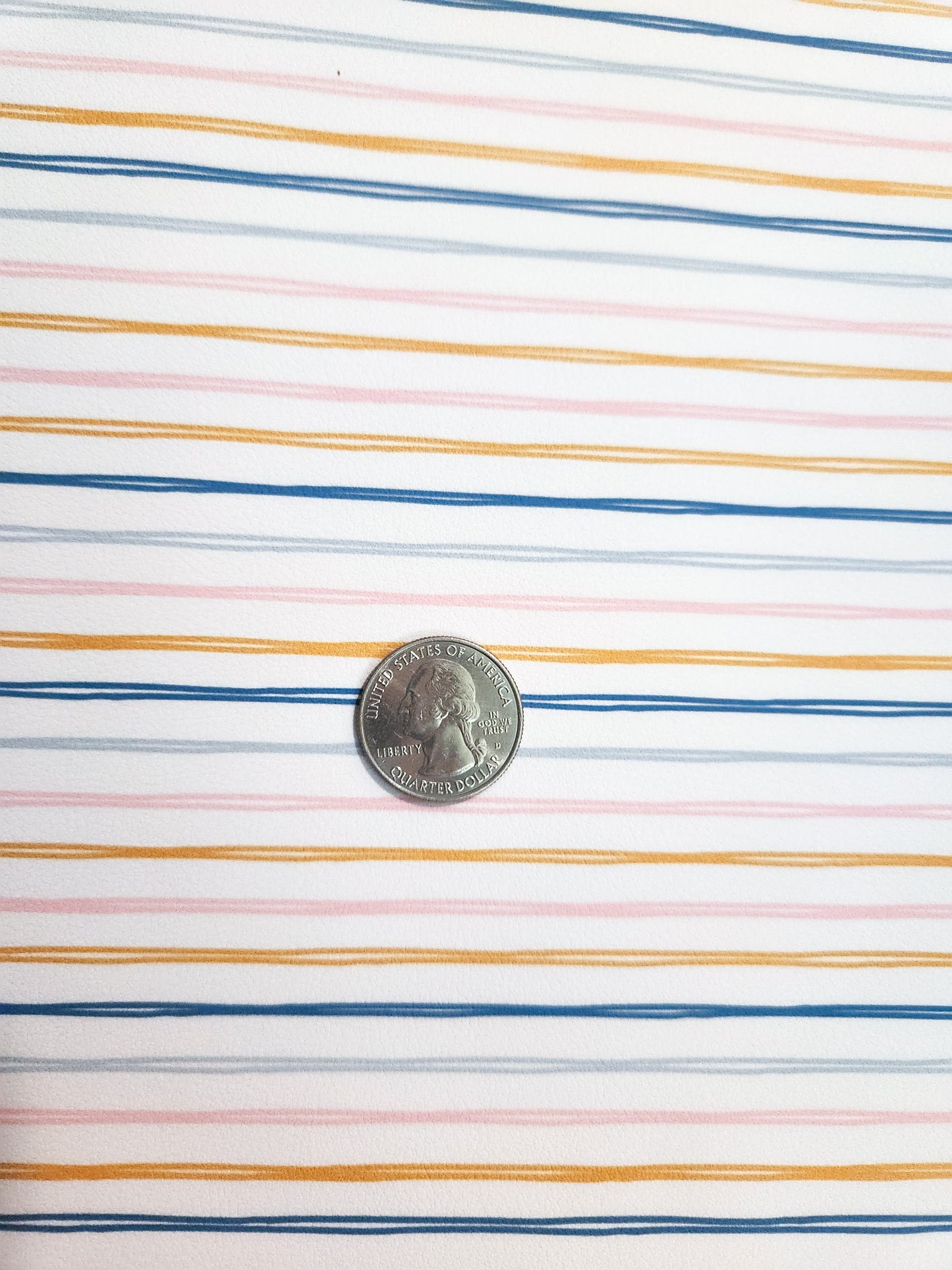 Drawn Stripes 9x12 faux leather sheet