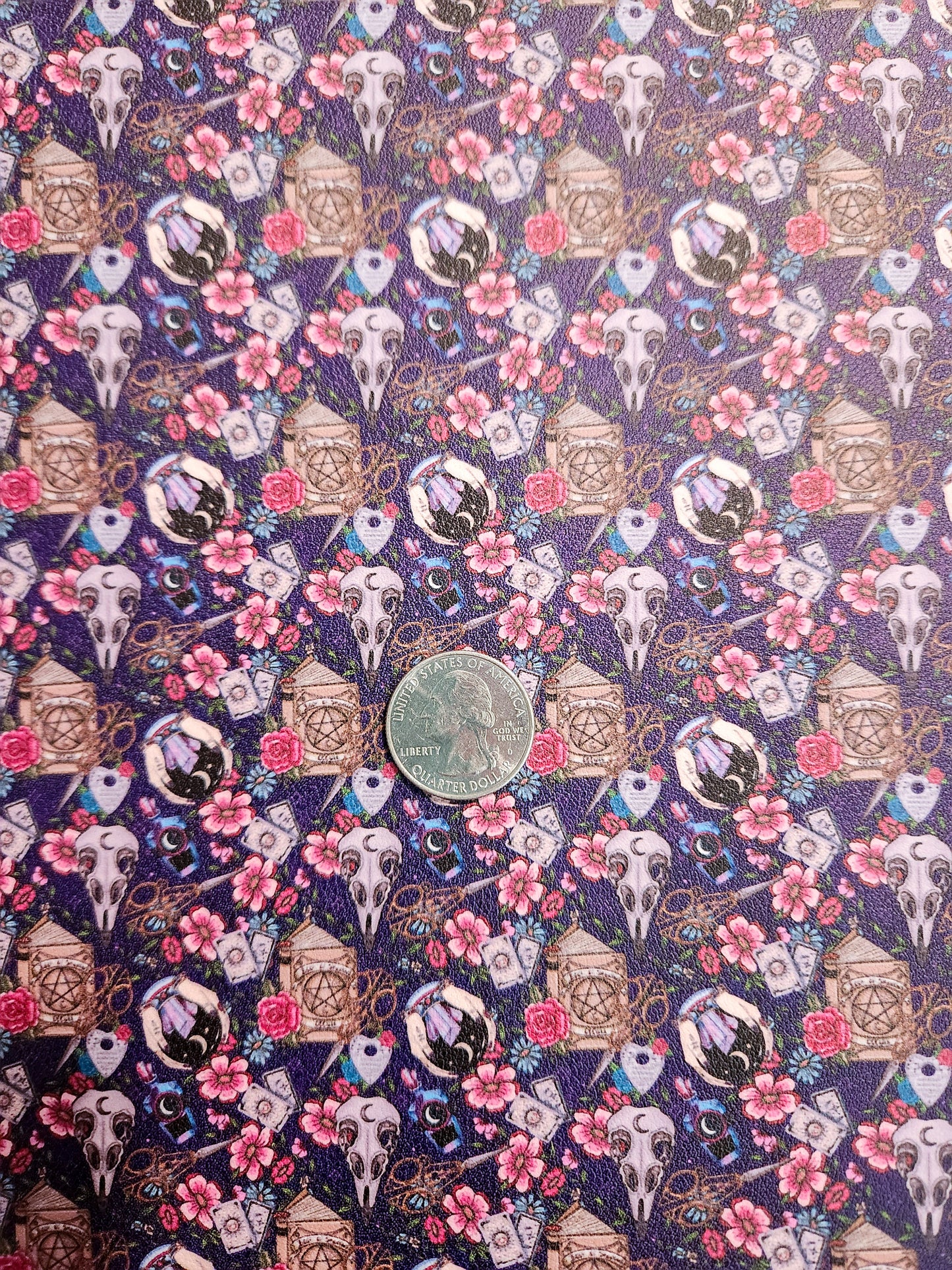 Dark Western Icons 9x12 faux leather sheet