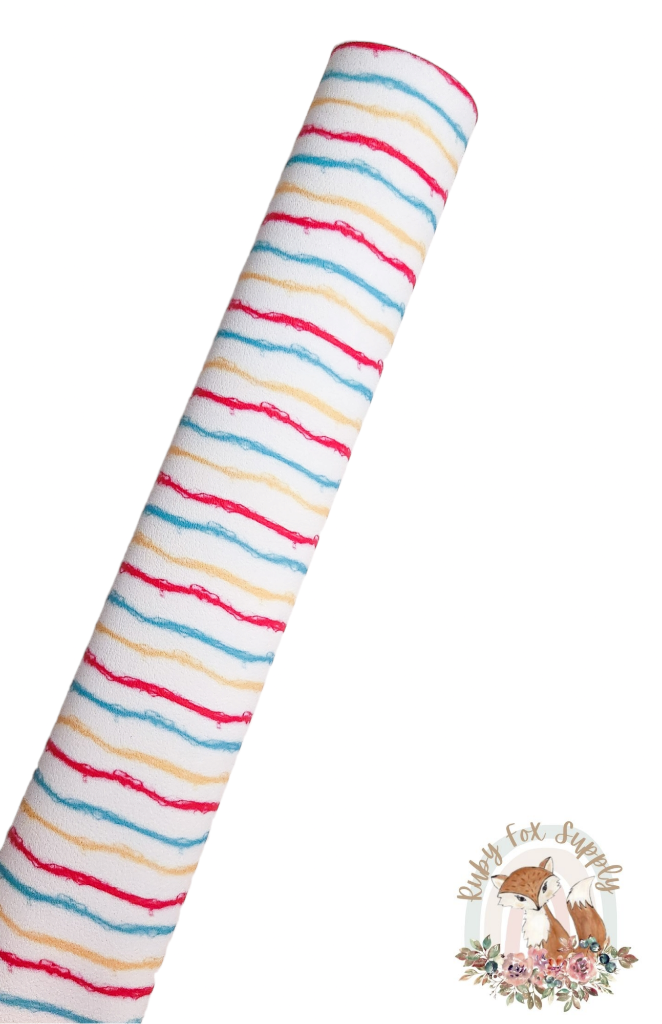 Scribbly Stripes 9x12 faux leather sheet