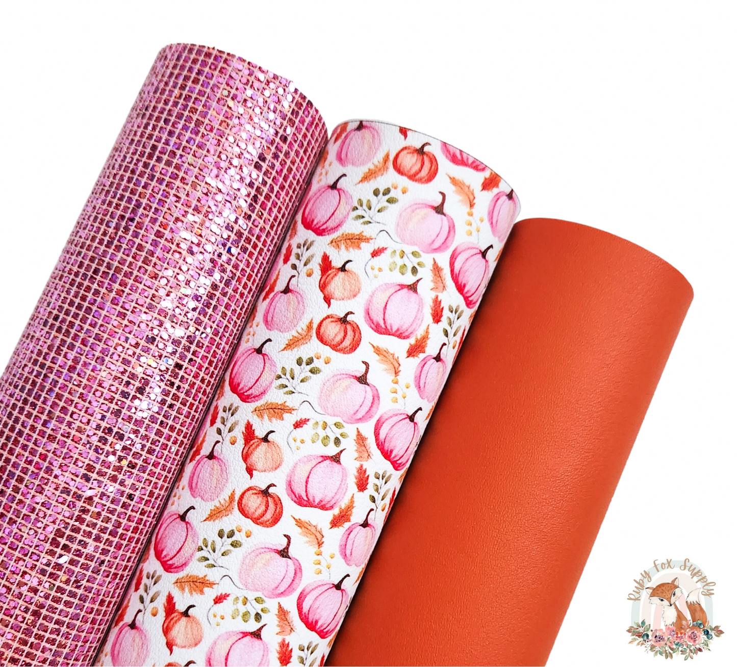 Pretty Pink Pumpkins Set
