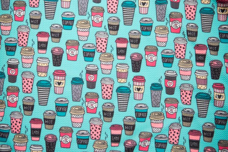 Coffee Bullet Fabric Strip