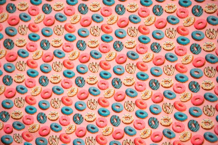 Donuts Bullet Fabric Strip