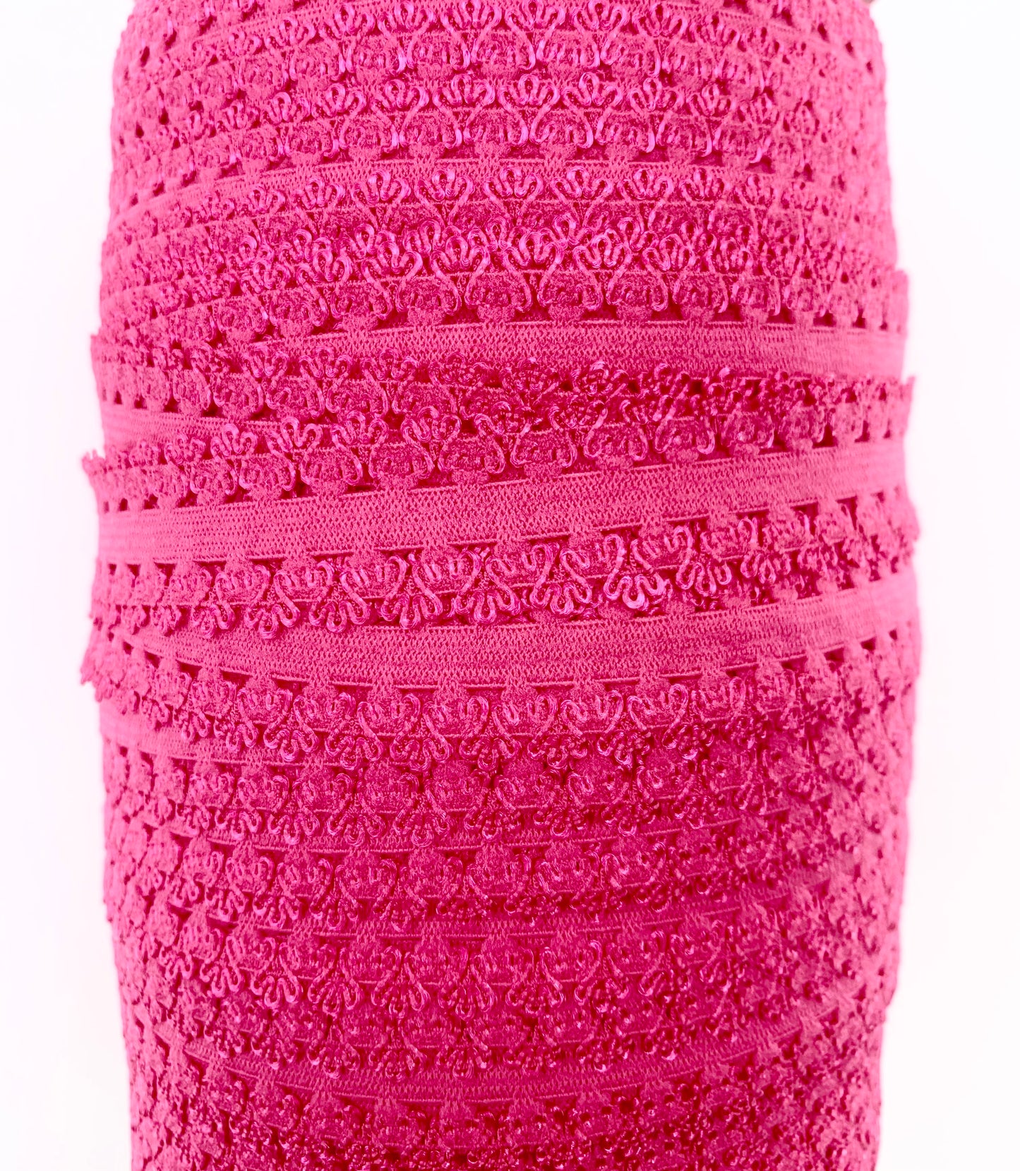 Hot Pink Picot Elastic