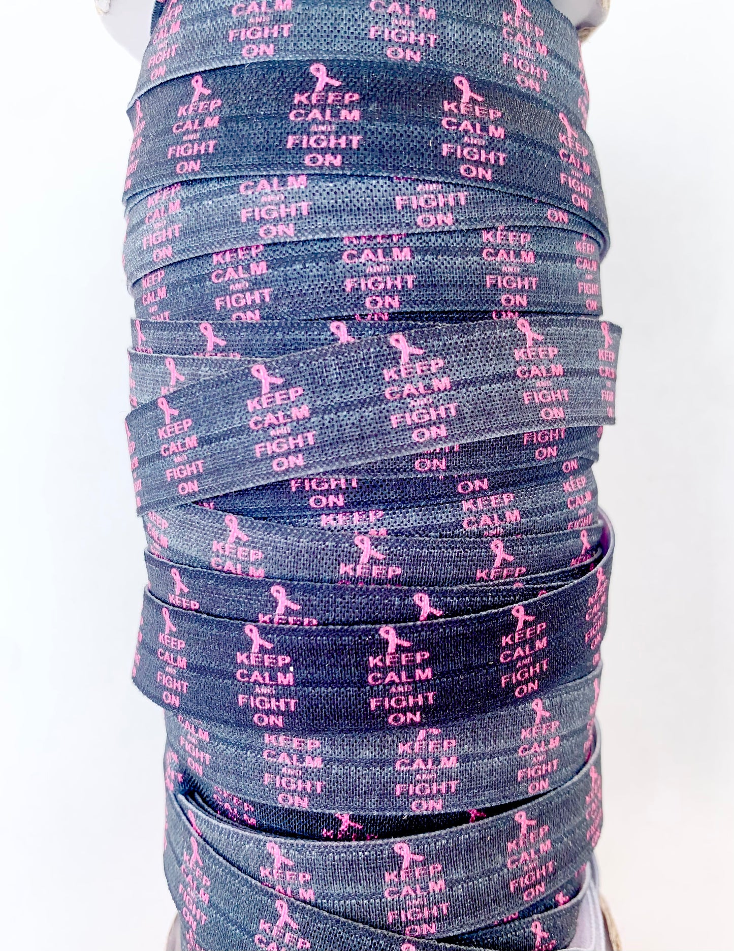 Breast Cancer Fold Over Elastic