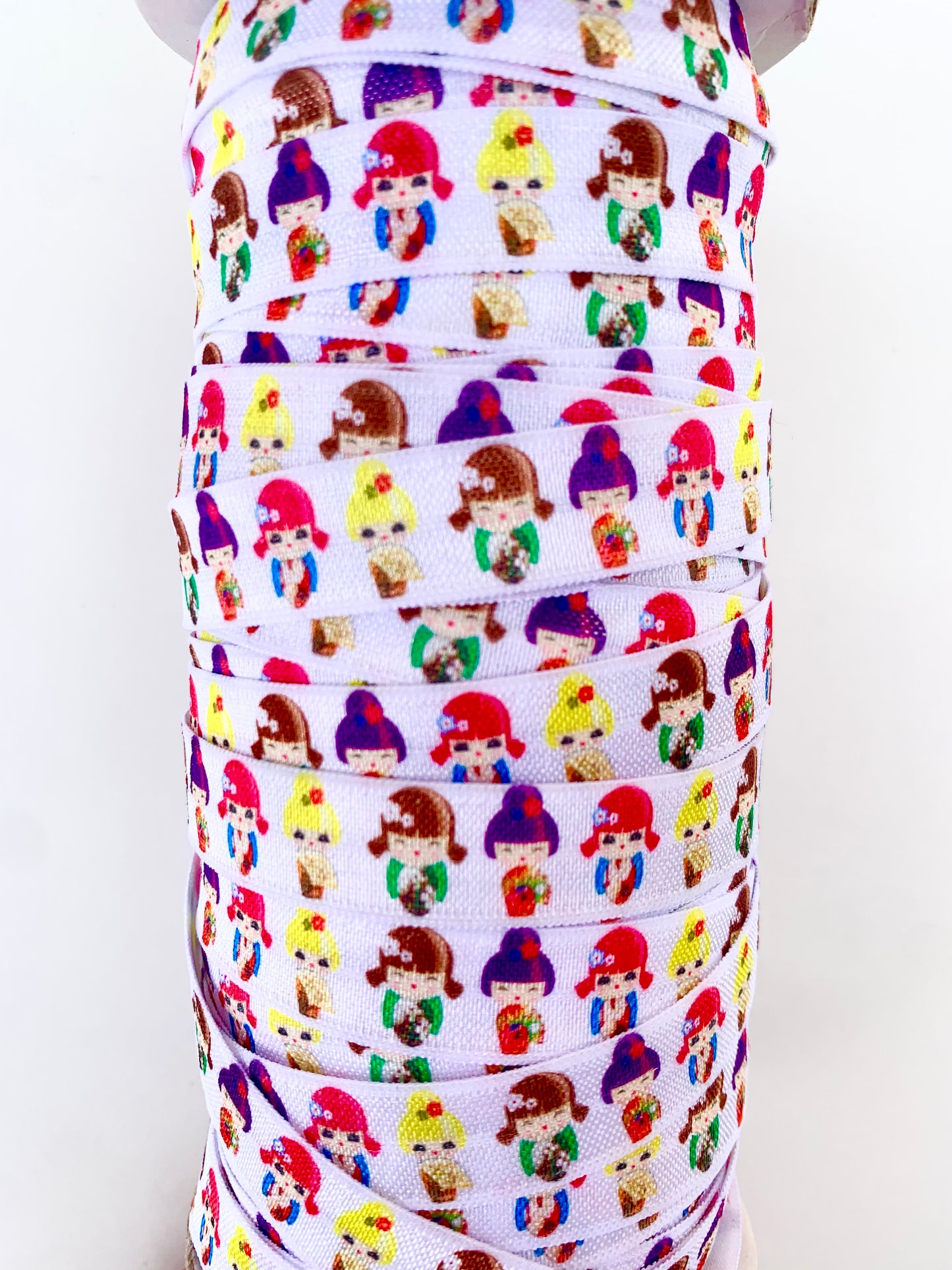 Kimono Girls Fold Over Elastic