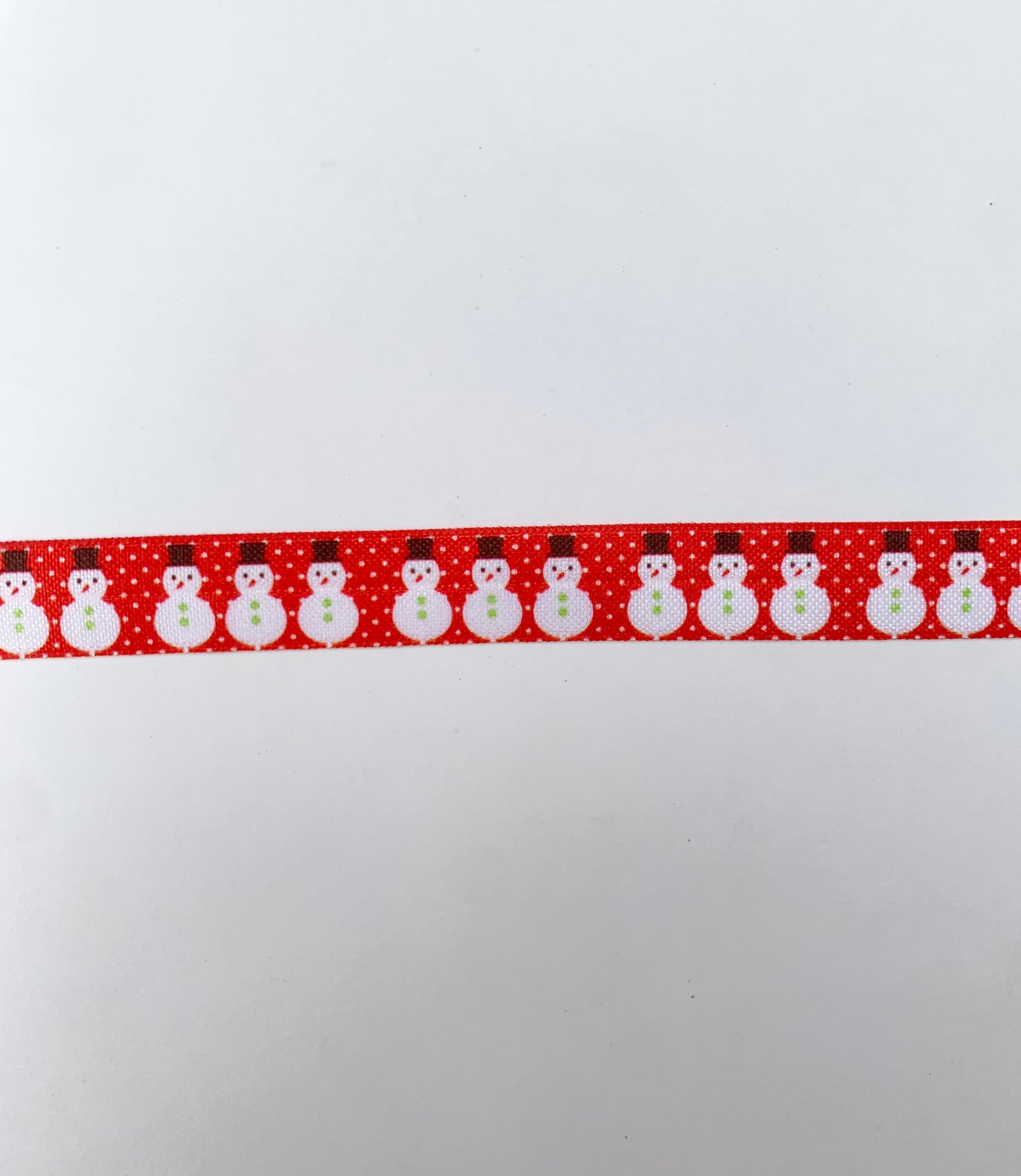 Snowman Fold Over Elastic