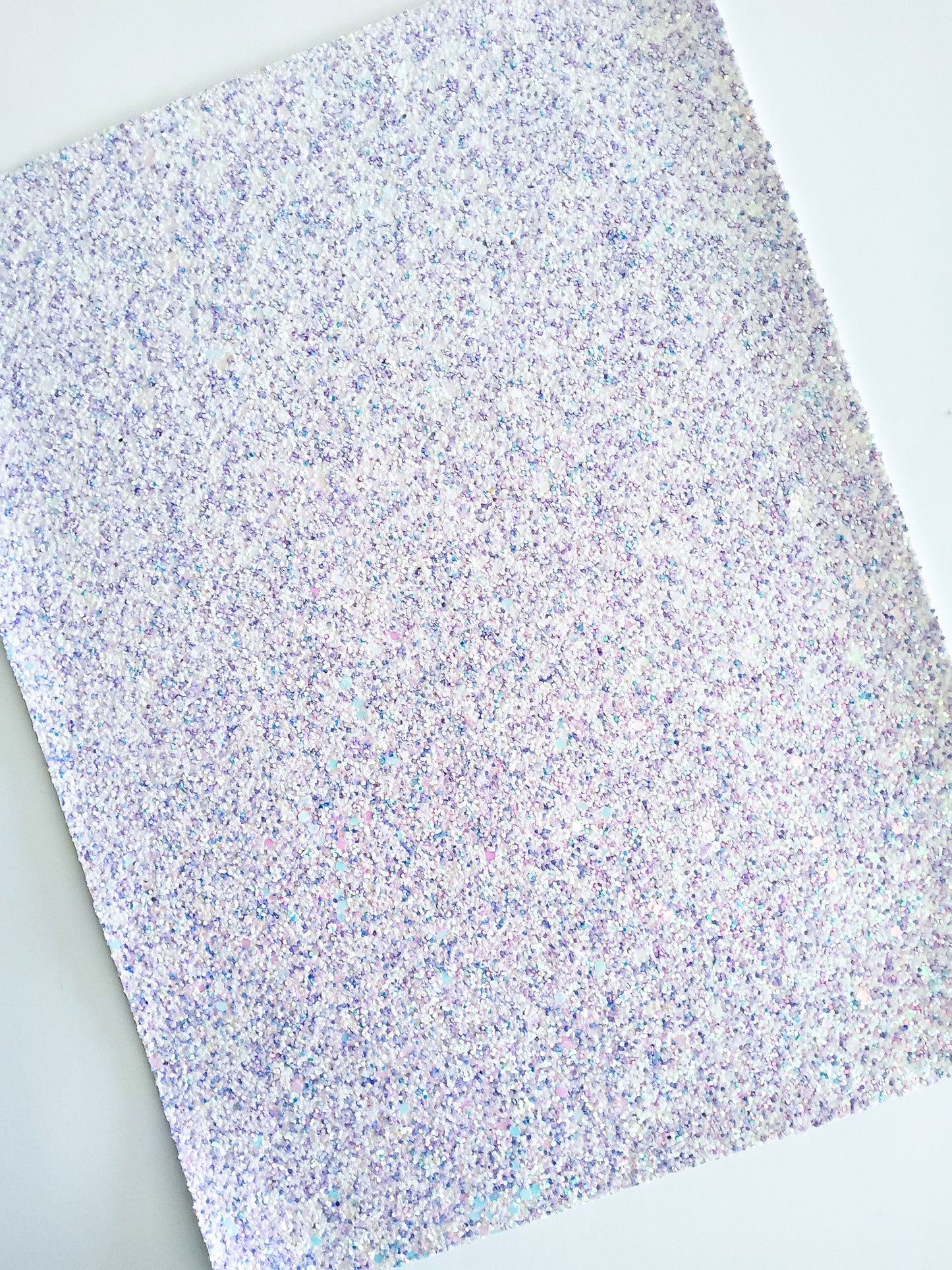 Candied Lavender Chunky Glitter 9x12 faux leather sheet