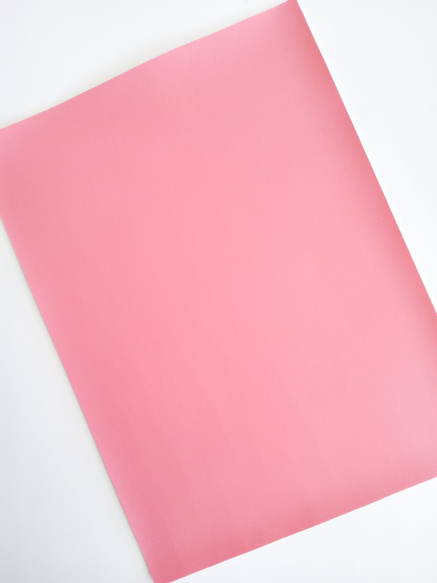 Mauve Pink Smooth 9x12 faux leather sheet