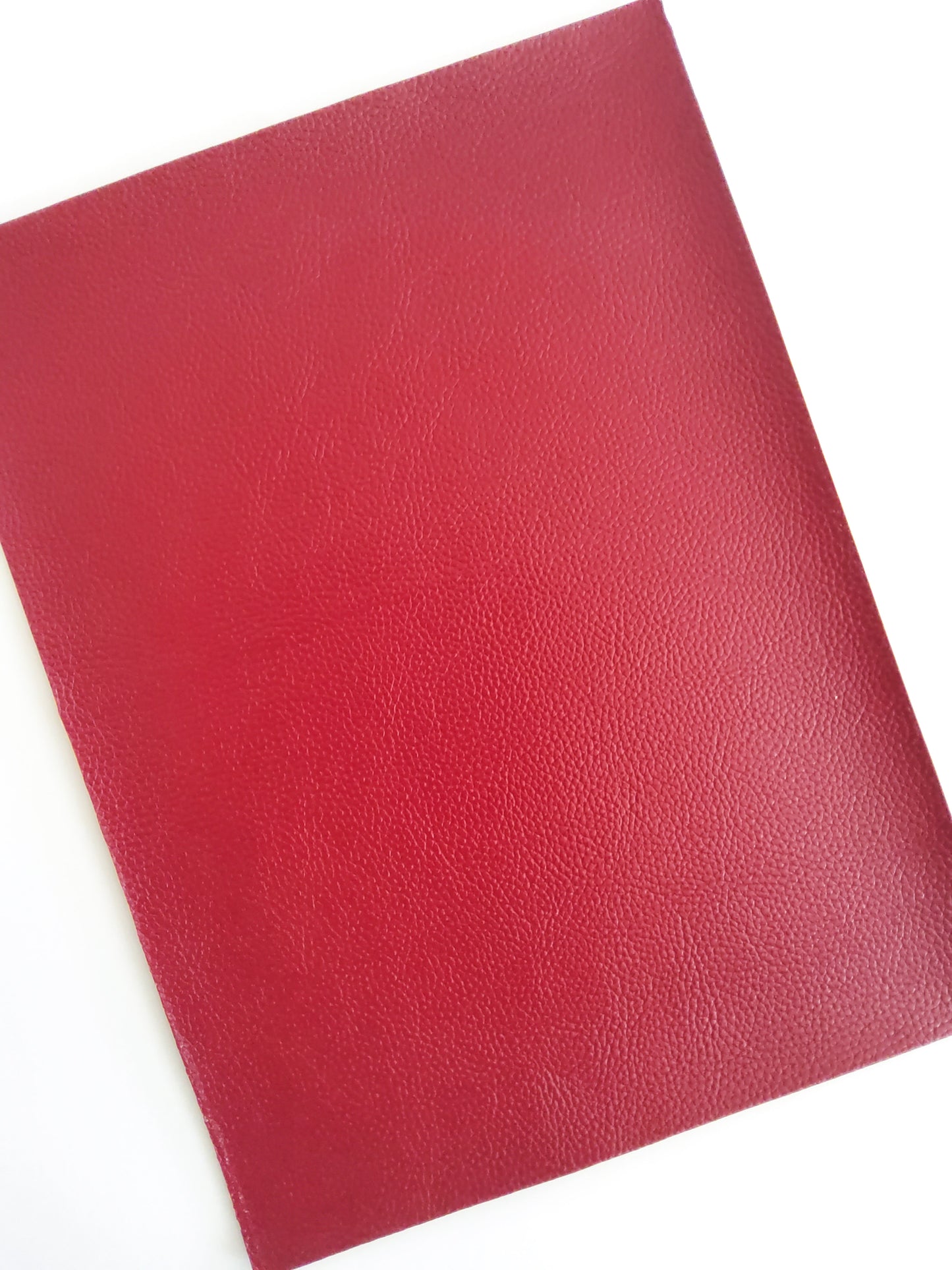 Maroon Pebbled 9x12 faux leather sheet