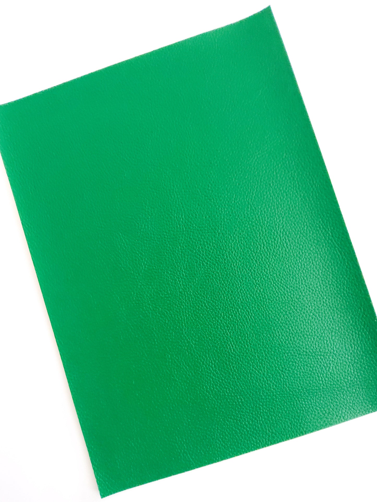 Green Pebbled 9x12 faux leather sheet