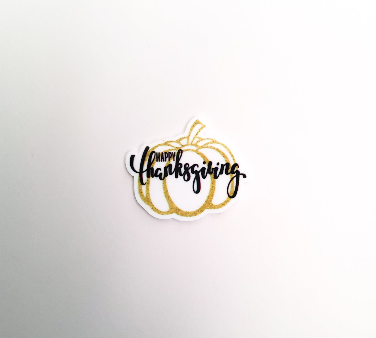 Gold Thanksgiving Pumpkin Resin