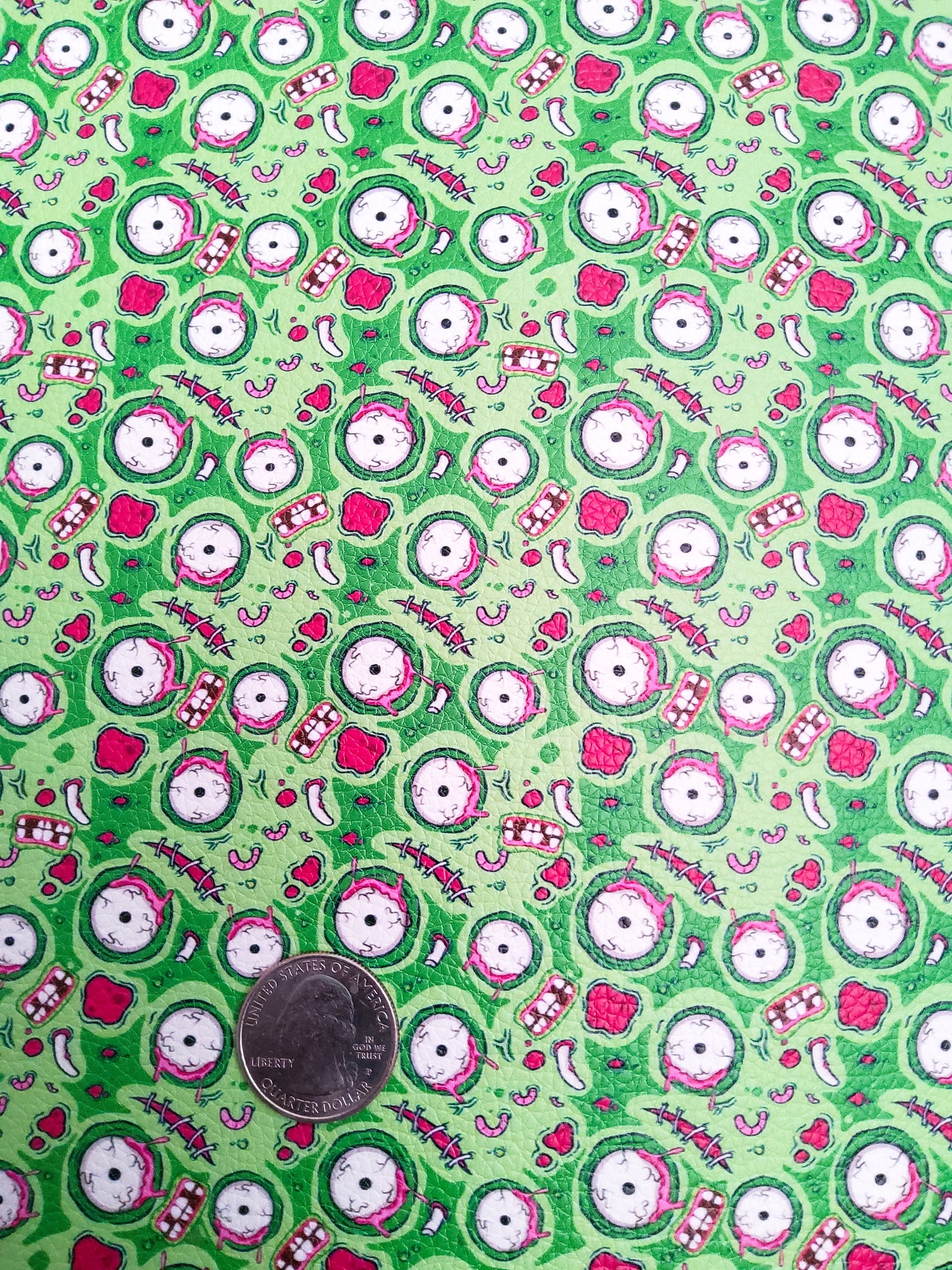 Guts 9x12 faux leather sheet