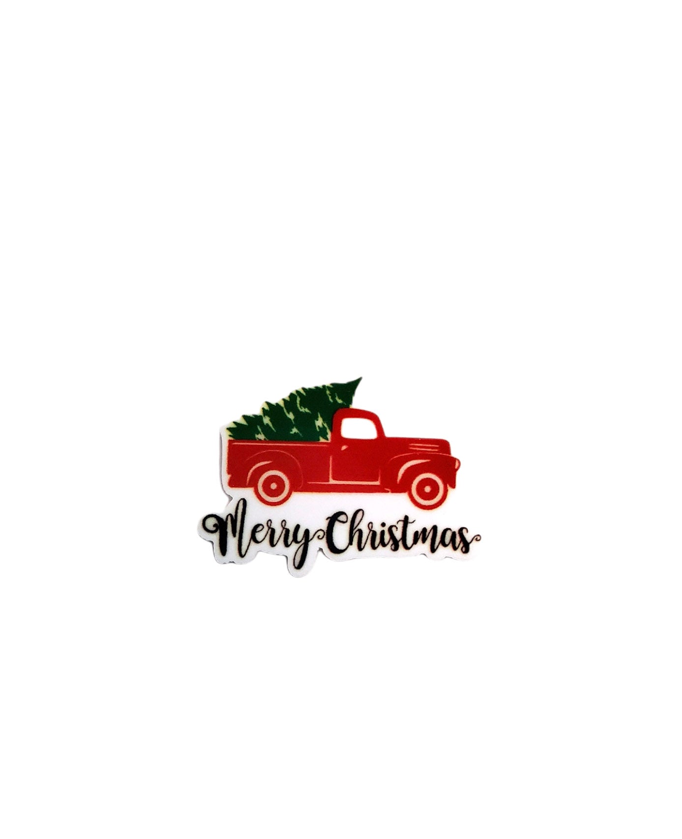 Christmas Truck Resin
