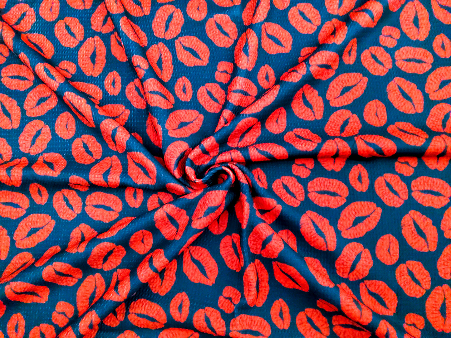 Lips Bullet Fabric