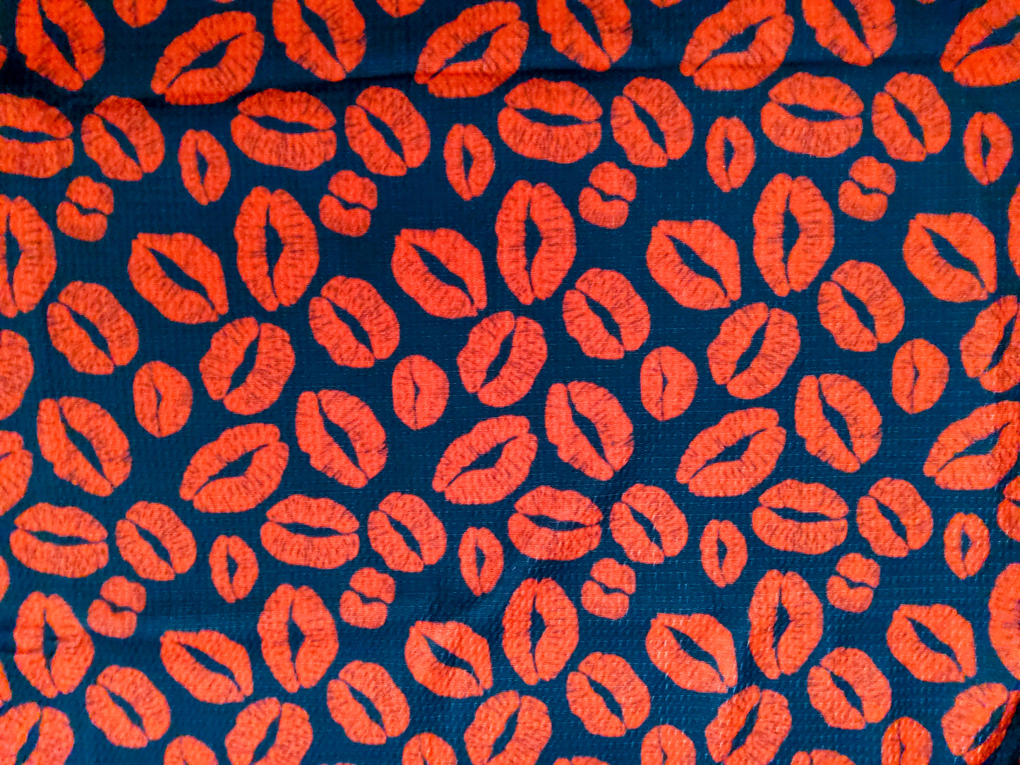 Lips Bullet Fabric