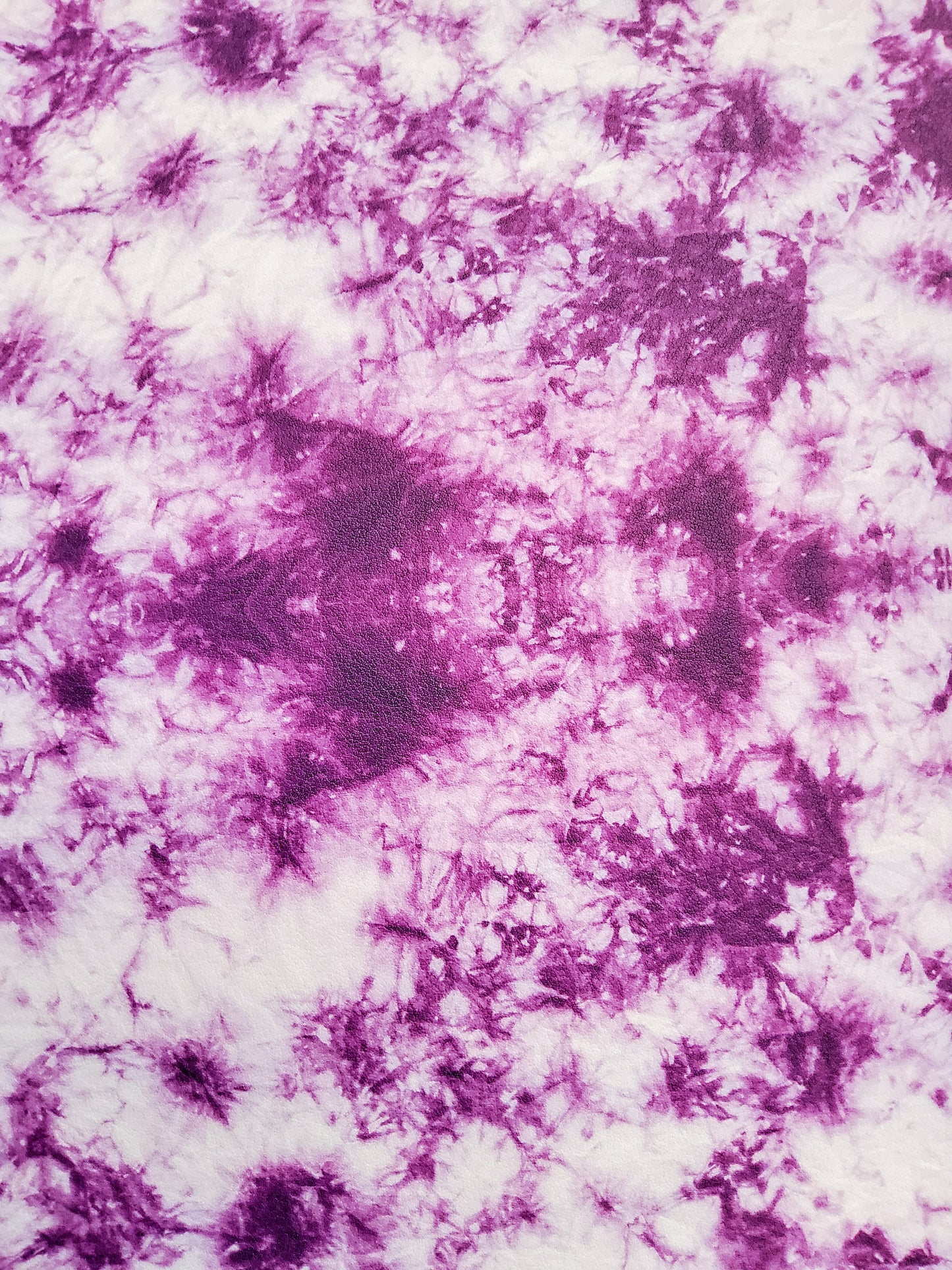Purple Tie Dye 9x12 faux leather sheet
