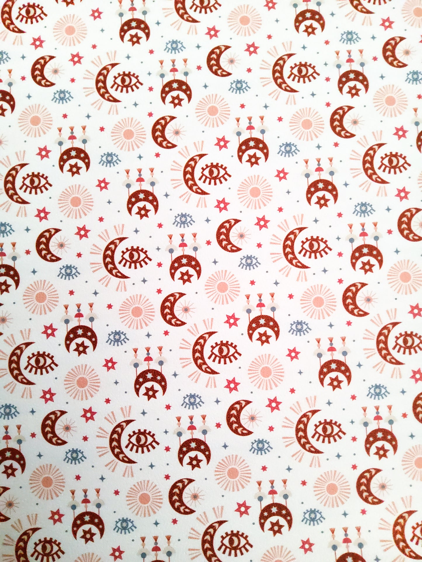 Muted Witch Icons 9x12 faux leather sheet