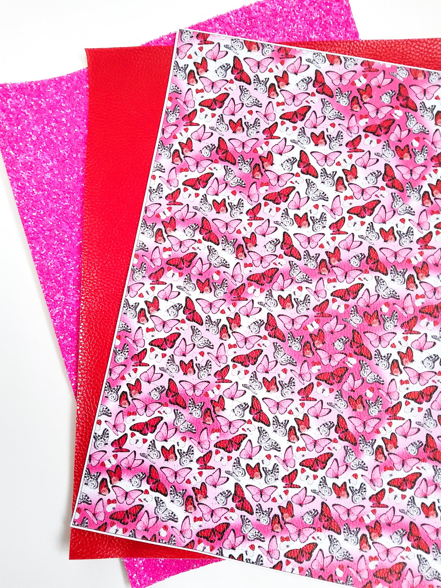 Pink and Orange Butterfly Set