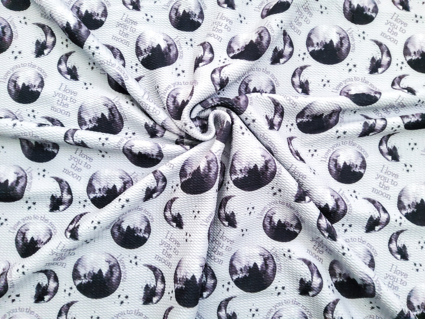 To the Moon Bullet Fabric Strip