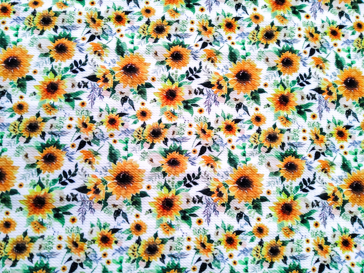 Sunflower Bunch Bullet Fabric Strip