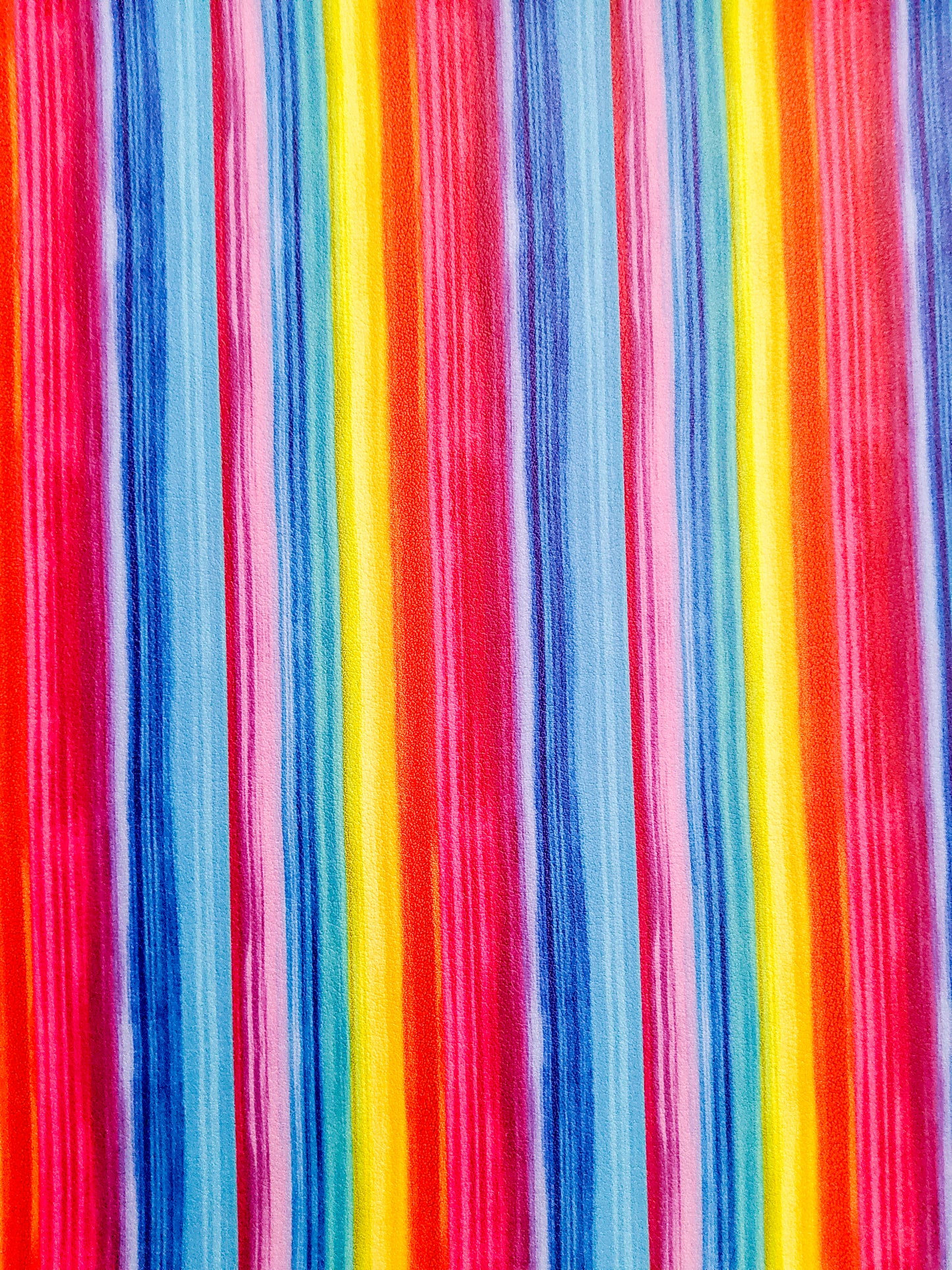 Rainbow Streaks 9x12 faux leather sheet