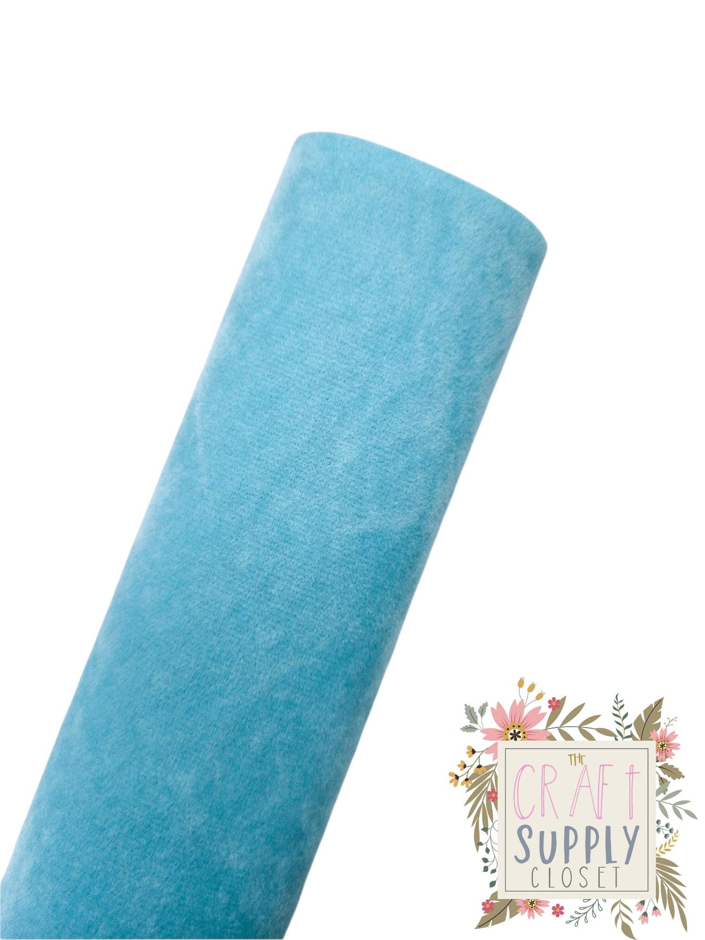 Light Blue Suede 9x12 sheet