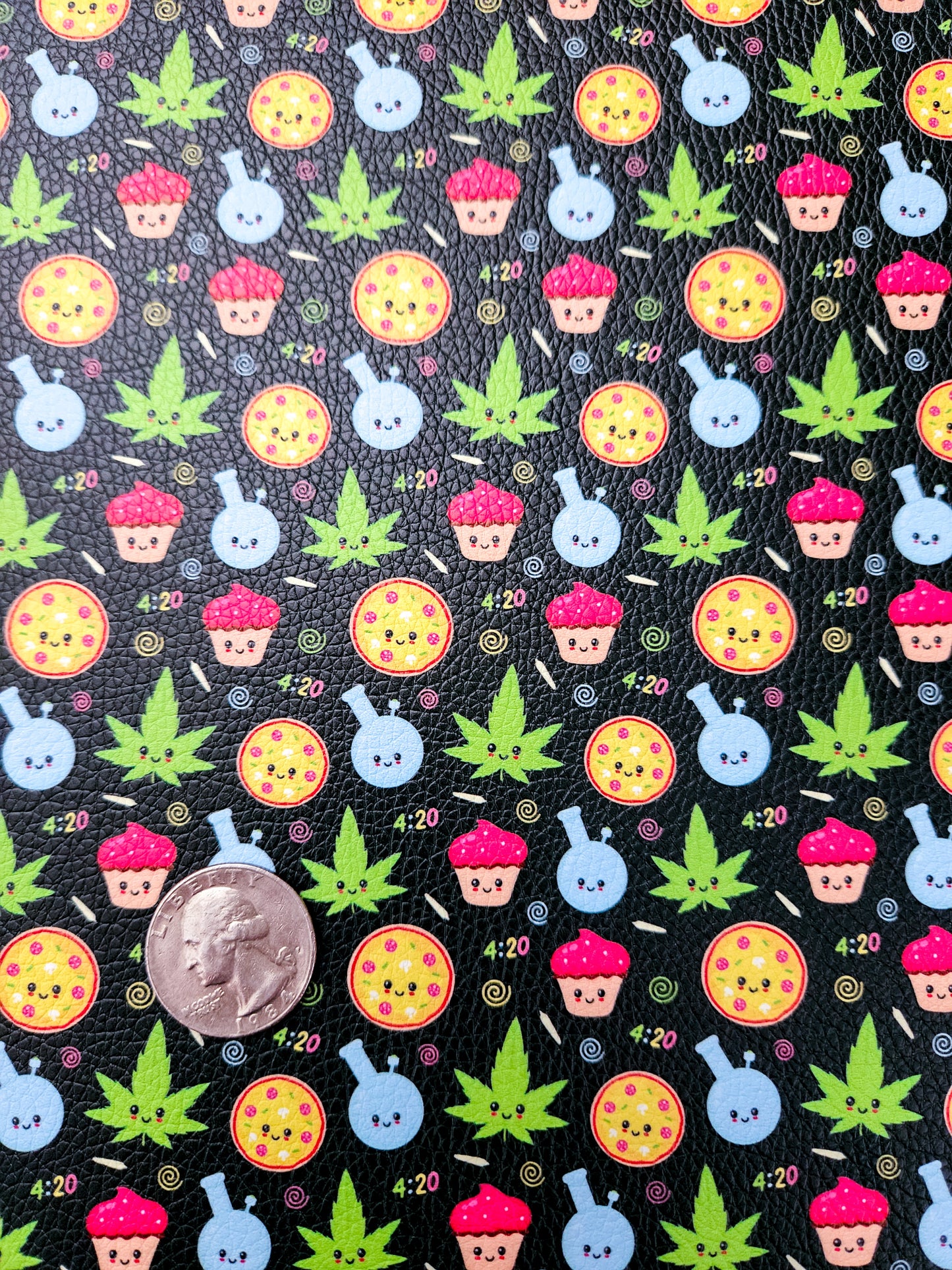 420 9x12 faux leather sheet