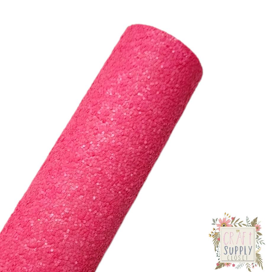 In Love Chunky Glitter 9x12 faux leather sheet