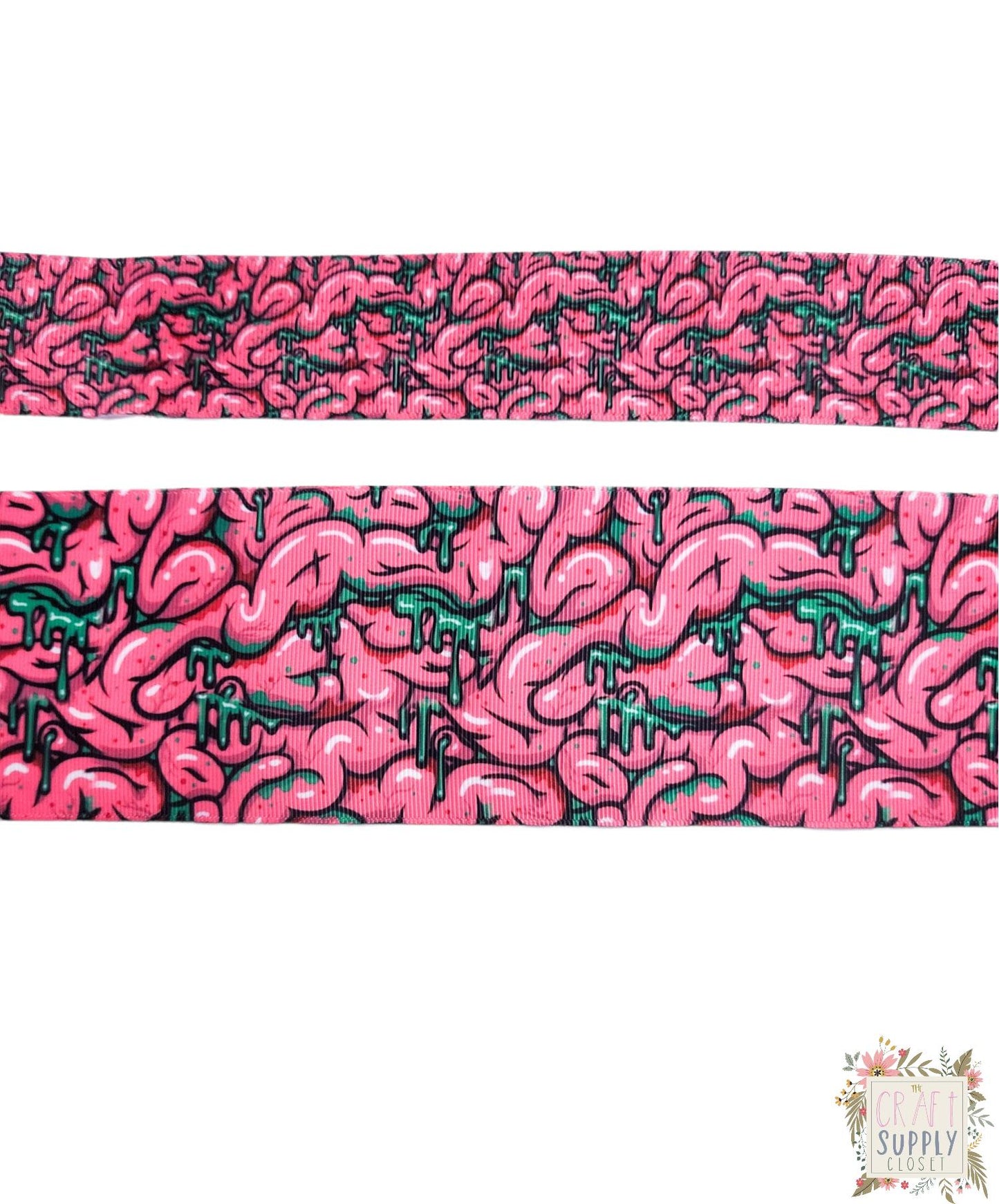 Brains 3"/1.5" Ribbon