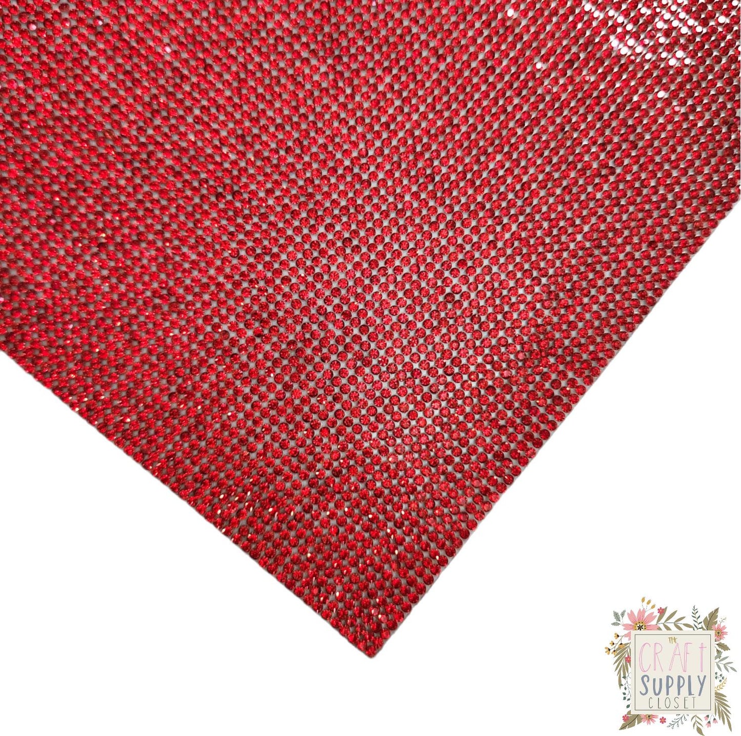 Red Sticky Back Rhinestones