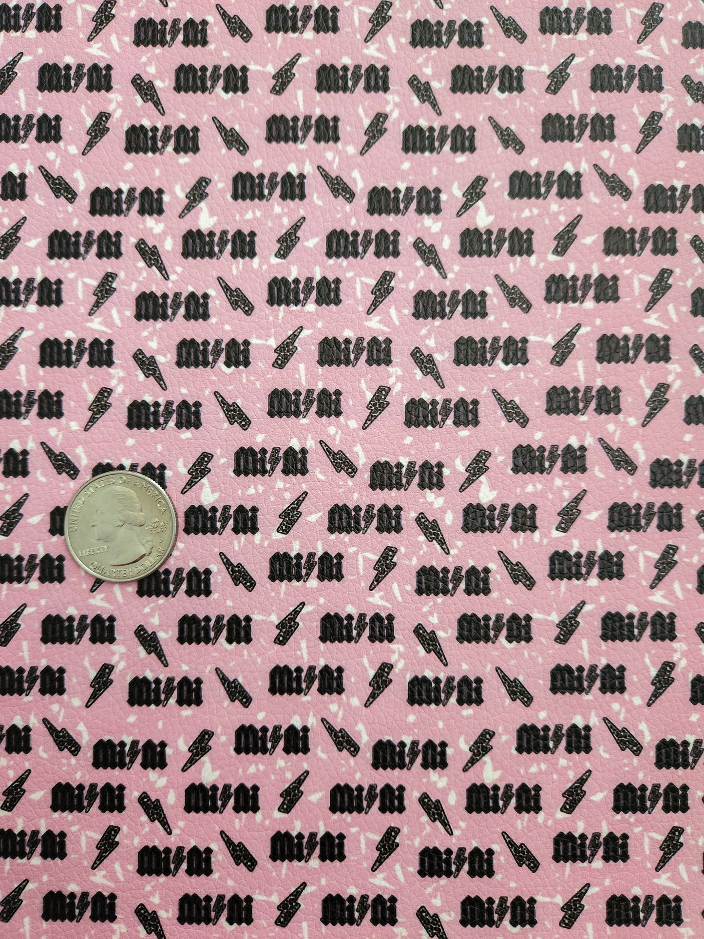 Rock Mini 9x12 faux leather sheet