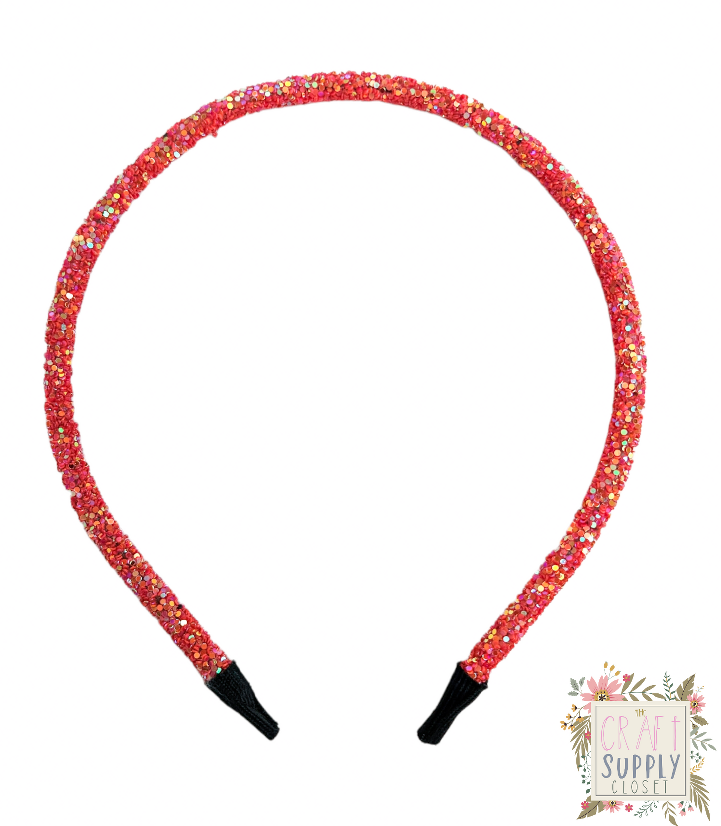 Red Glitter Headband